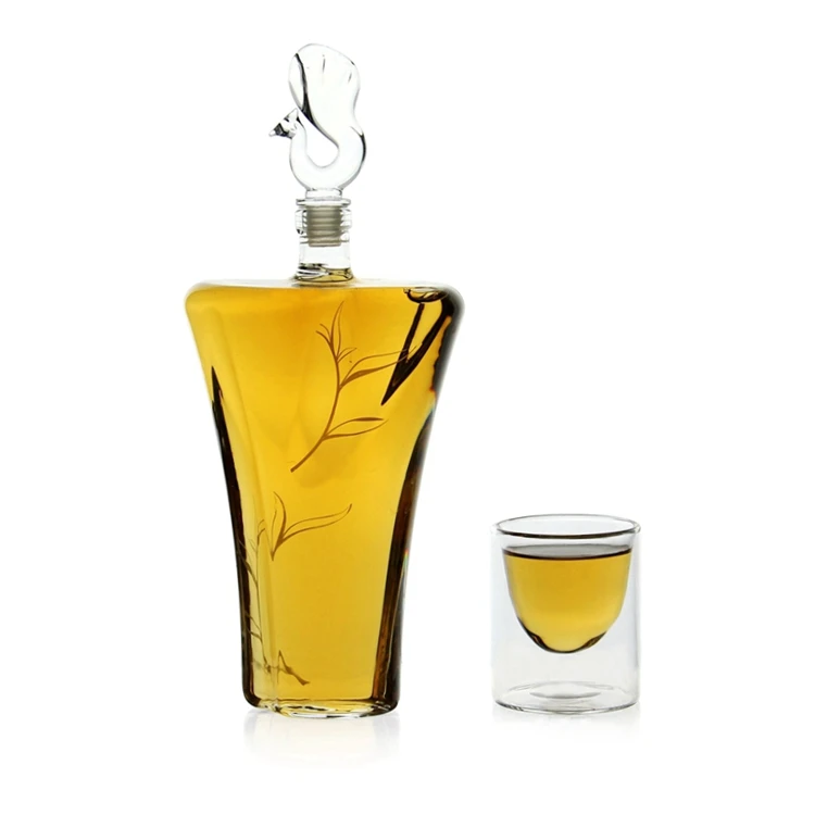jhroc05 650ml wholesale borosilicate fancy glass