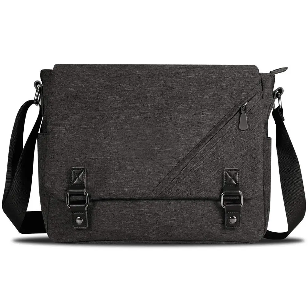 

Custom Waterproof Laptop Mens Sling Crossbody Shoulder Bag Messenger Bag, Black, customized color is available