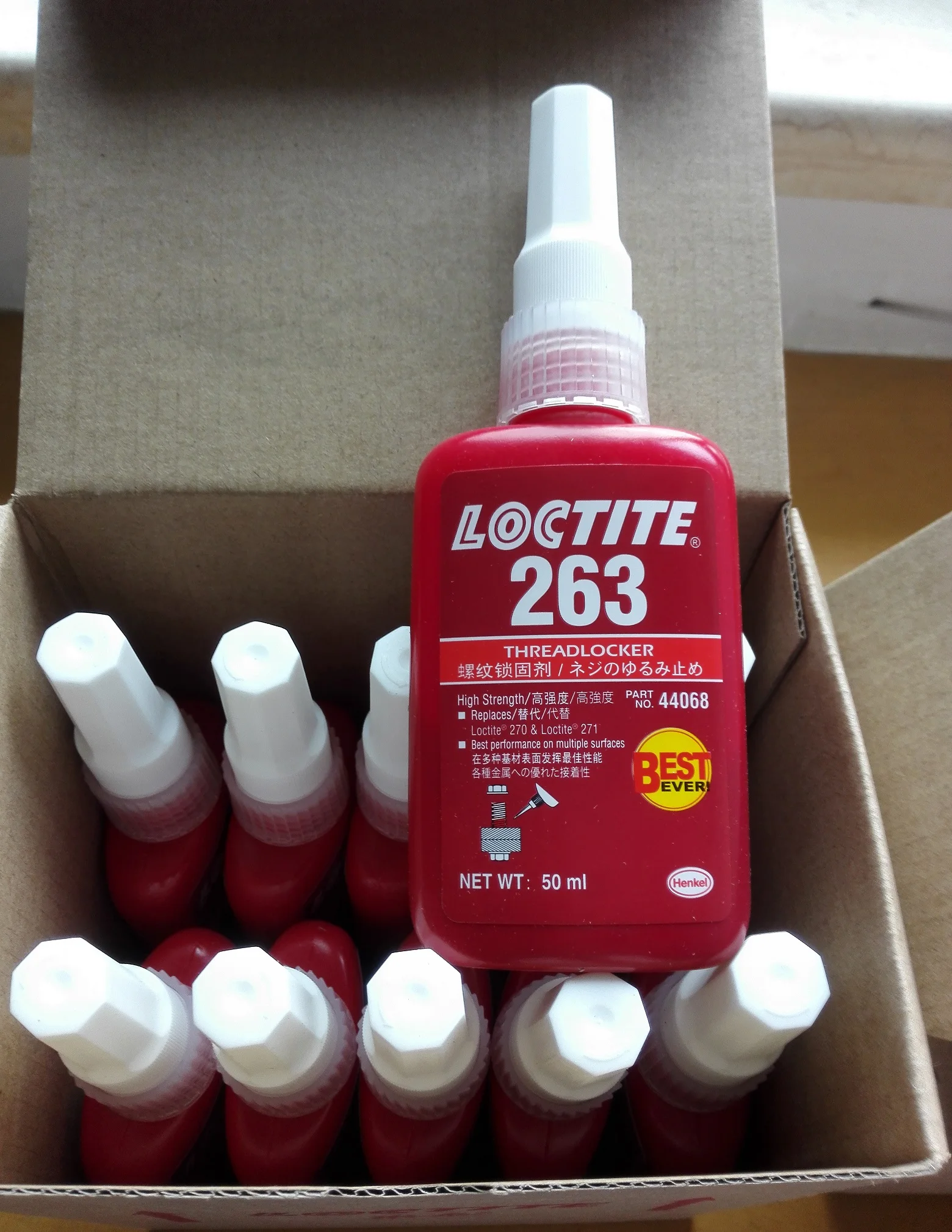 Loctite 204, предварительно нанесен герметиков нить, loctite 263 272 ...