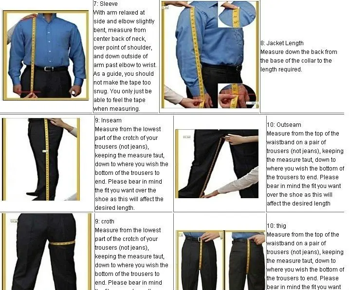 How To Take Measurements For A Mens Suit