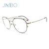 New model fashion designer linear thin metal optical frames