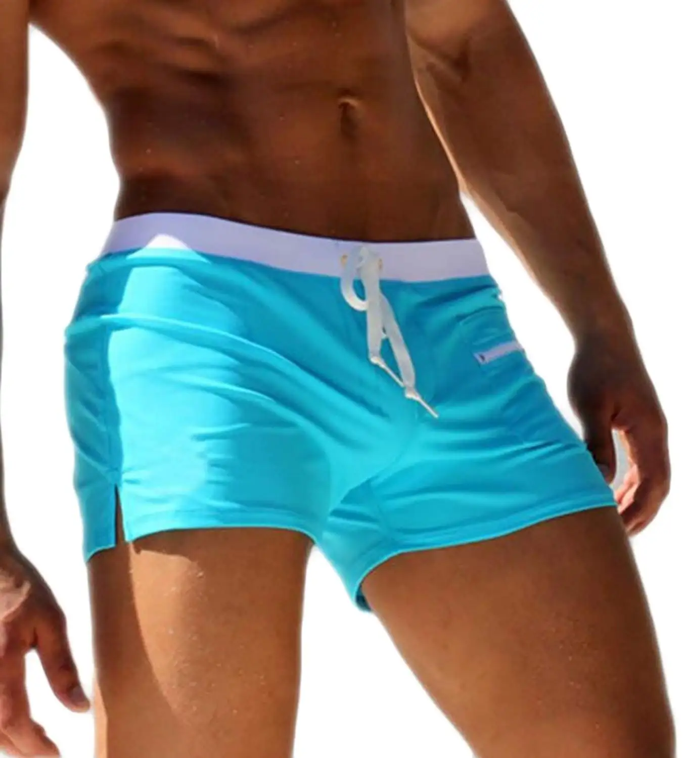 swim trunks with zipper fly