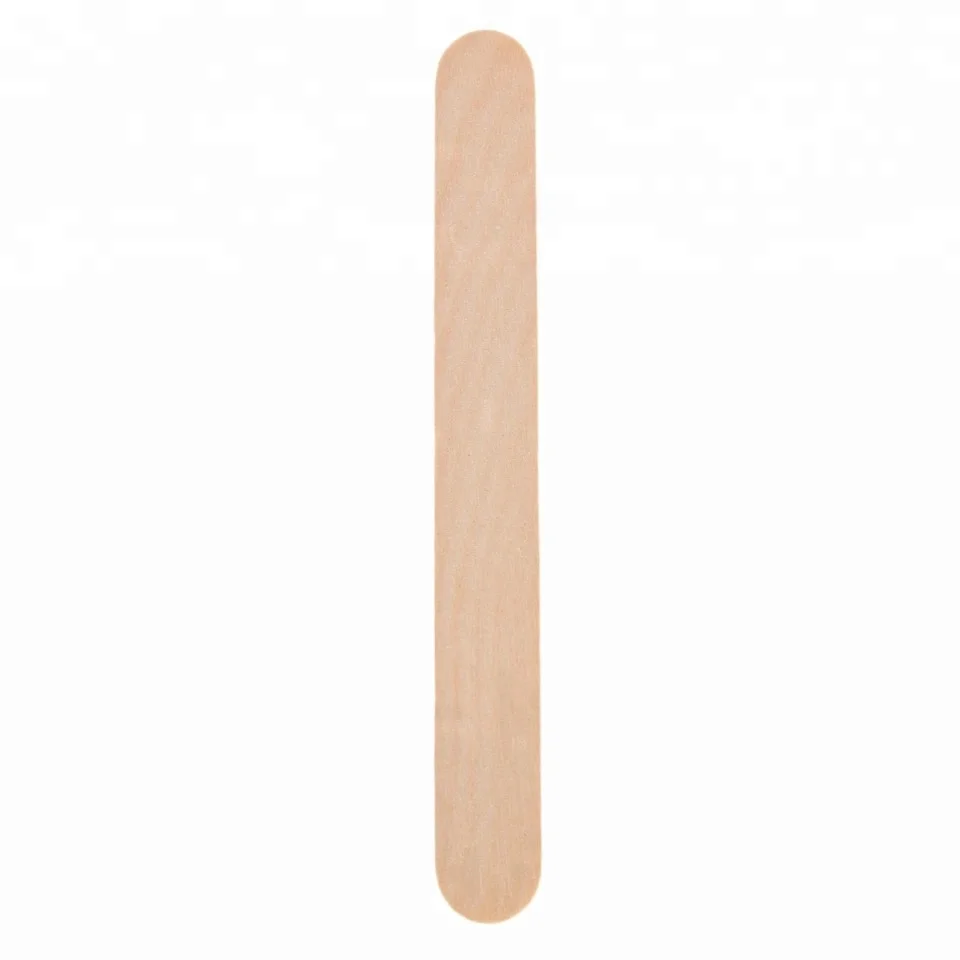 Ecofriendly Non Toxic Disposable Medical Tongue Depressor Wood Waxing