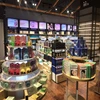 LIN-TED factory fast custom cosmetic store display floor stand with delivery services