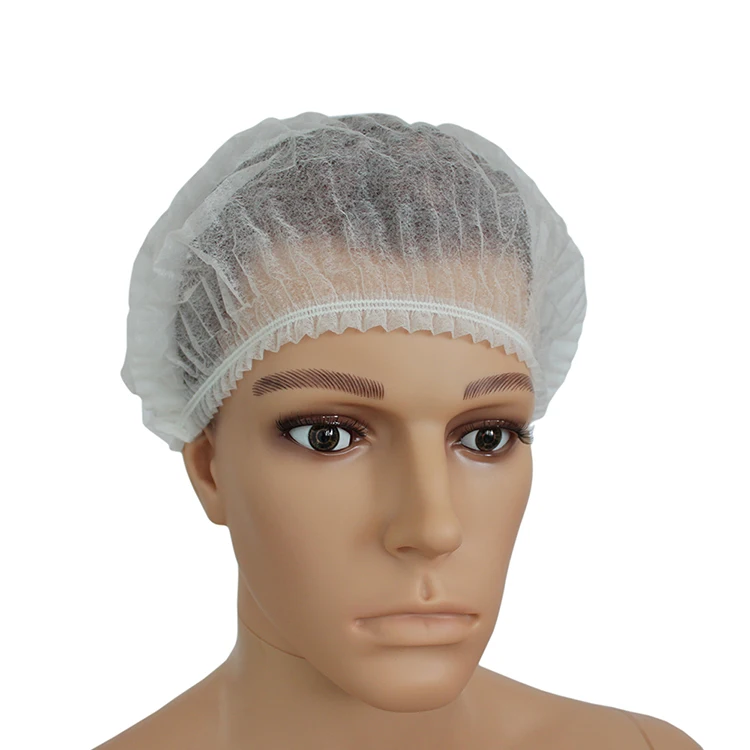 
High quality medical head cover disposable mob cap with different colors hat 