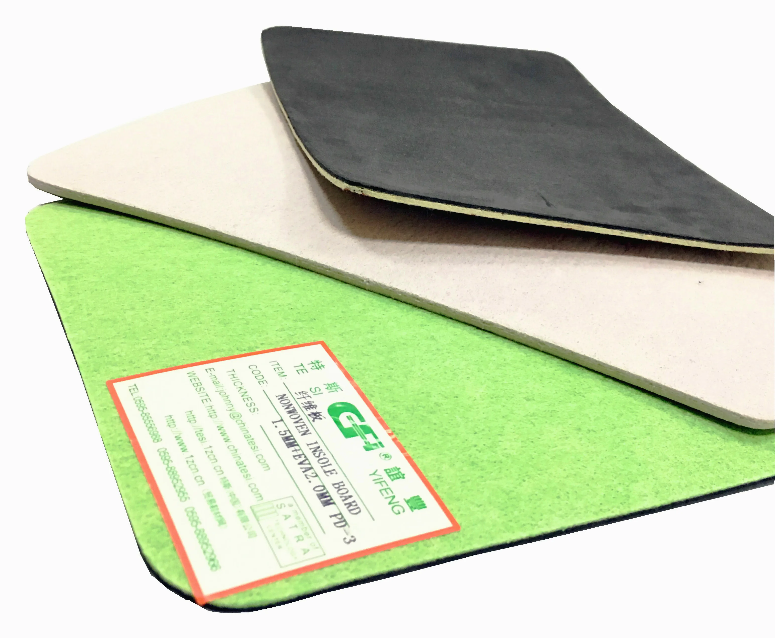 
Economical and Best Selling Of China Non Woven Insole Board Laminated With EVA for Shoes 