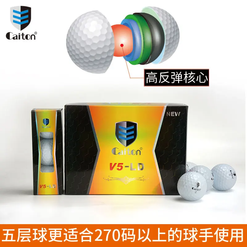 Custom 5 Pieces Tournament Golf Ball Pass Usga R&a Certification