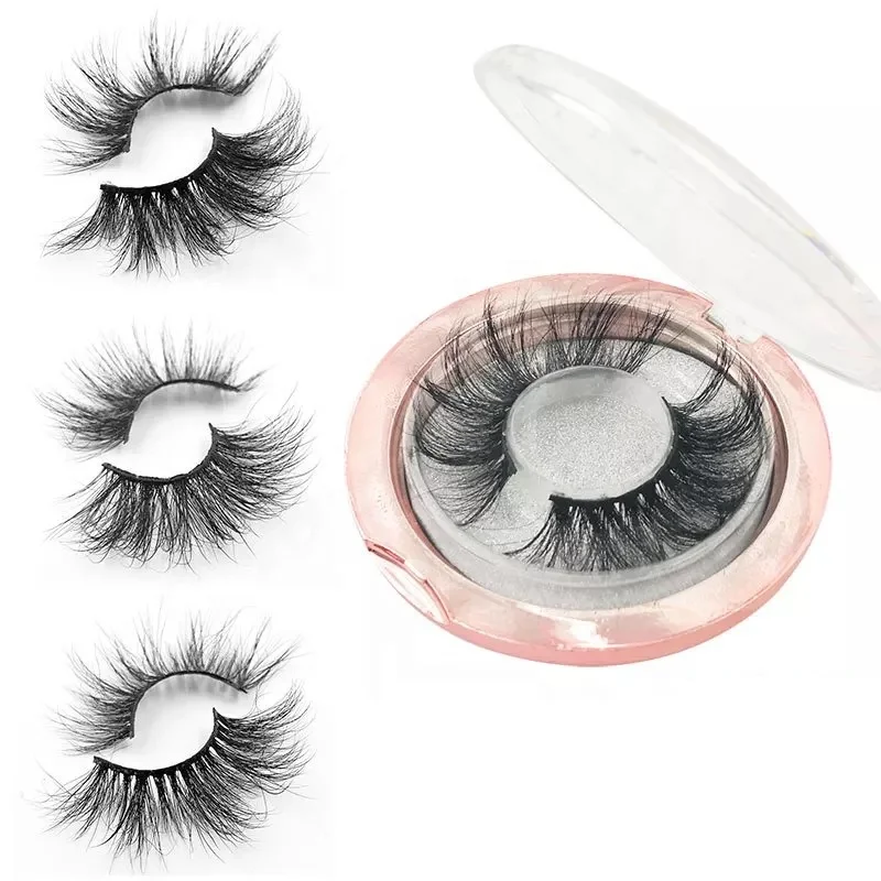 Mink eyelashes vendor 3D mink 25mm long butterfly eyelash mink with private label