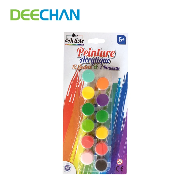 Value Pack Artist Paint Mini Kids Pots Set Acrylic Color Buy Acrylic