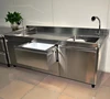 Commercial used quick frozen ice flake machine multi-function bar counter
