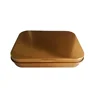 Small Rectangular Gold Tin Box