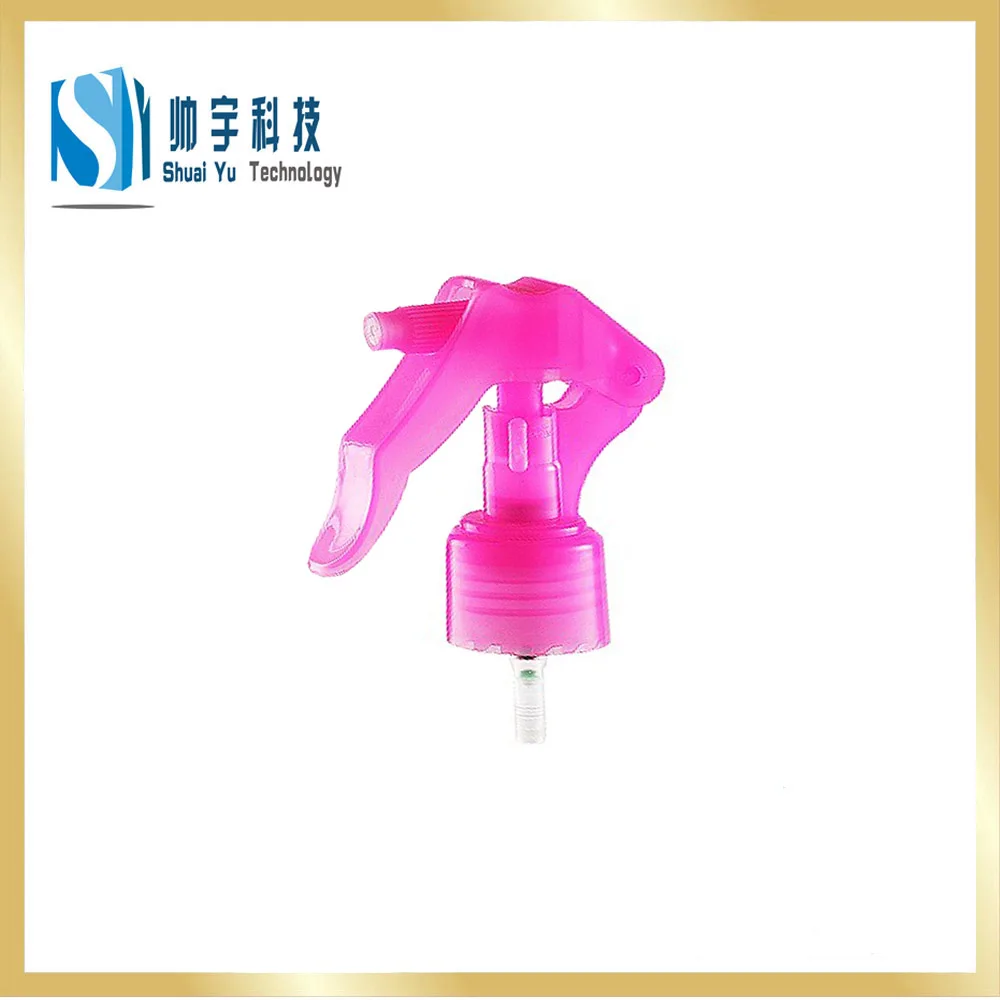 
Yuyao professional non spill colorful plastic pump sprayer, cleaning hand sprayer, plastic mouse mini trigger sprayer 