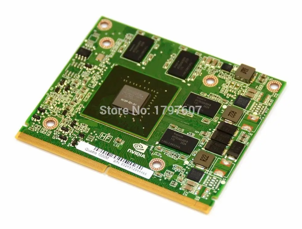 

652673-001 656049-001 For HP EliteBook 8560W 8560P nVIDIA Quadro 1000M DDR3 2GB N12P-Q1-A1 Video Card Fully Tested