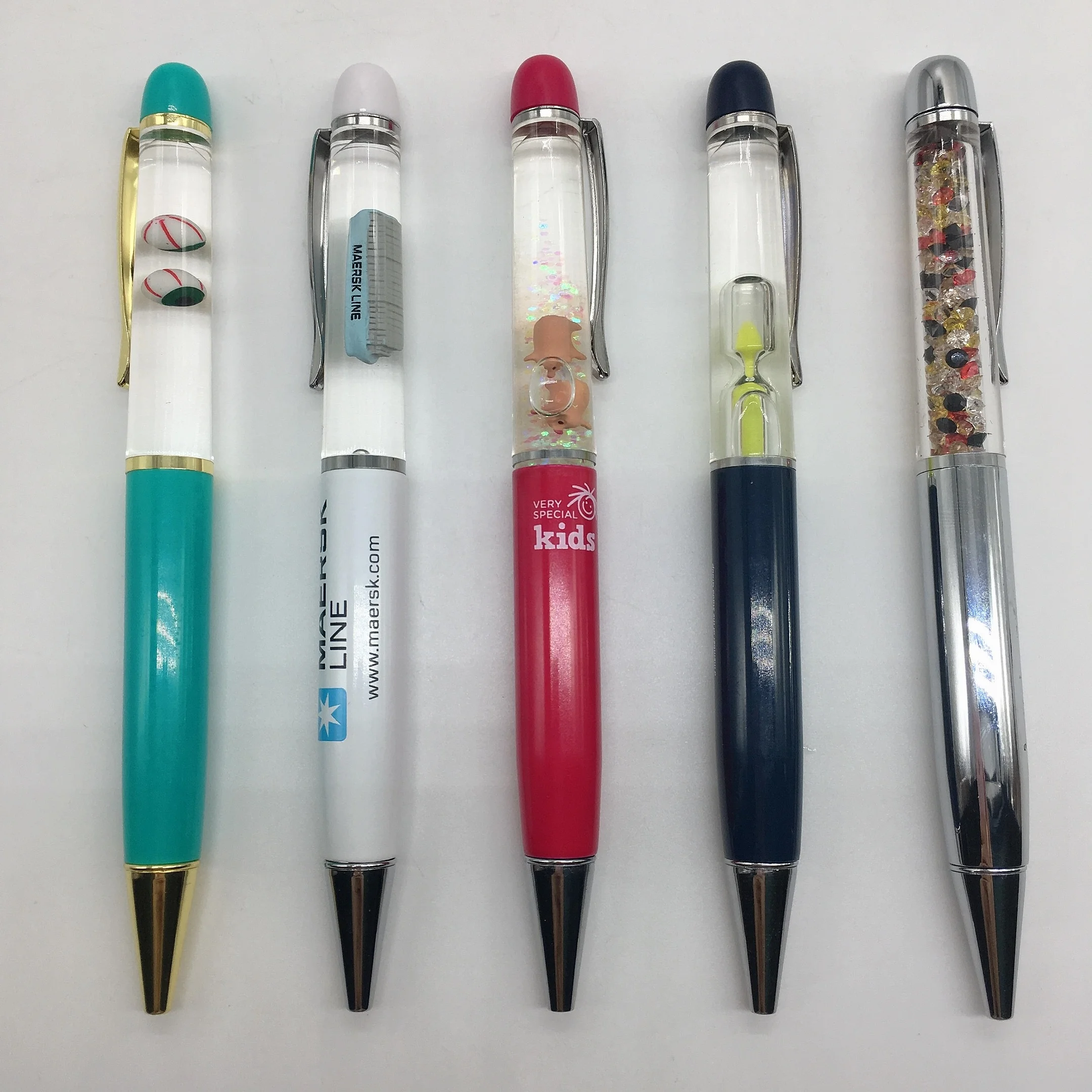 

High Quality 3D Boat Floater Liquid Pen Custom Floating Pen