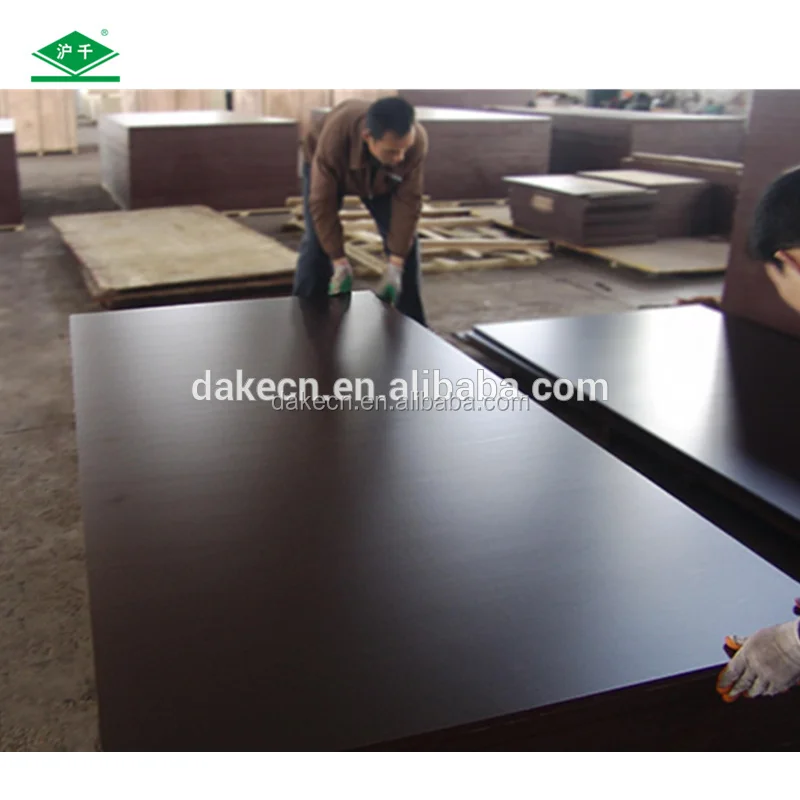 
18mm Thickness Poplar Core Film Faced Plywood Sheet at wholesale price 