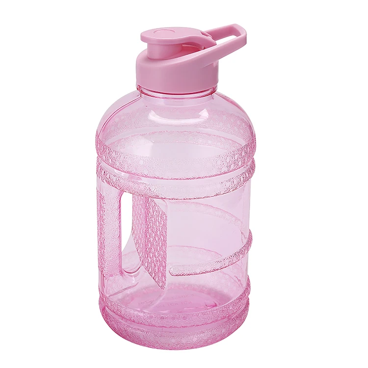 

Promotion Plastic Water Bottle Flip Cover BPA Free Joy Water Bottle, Pink / blue