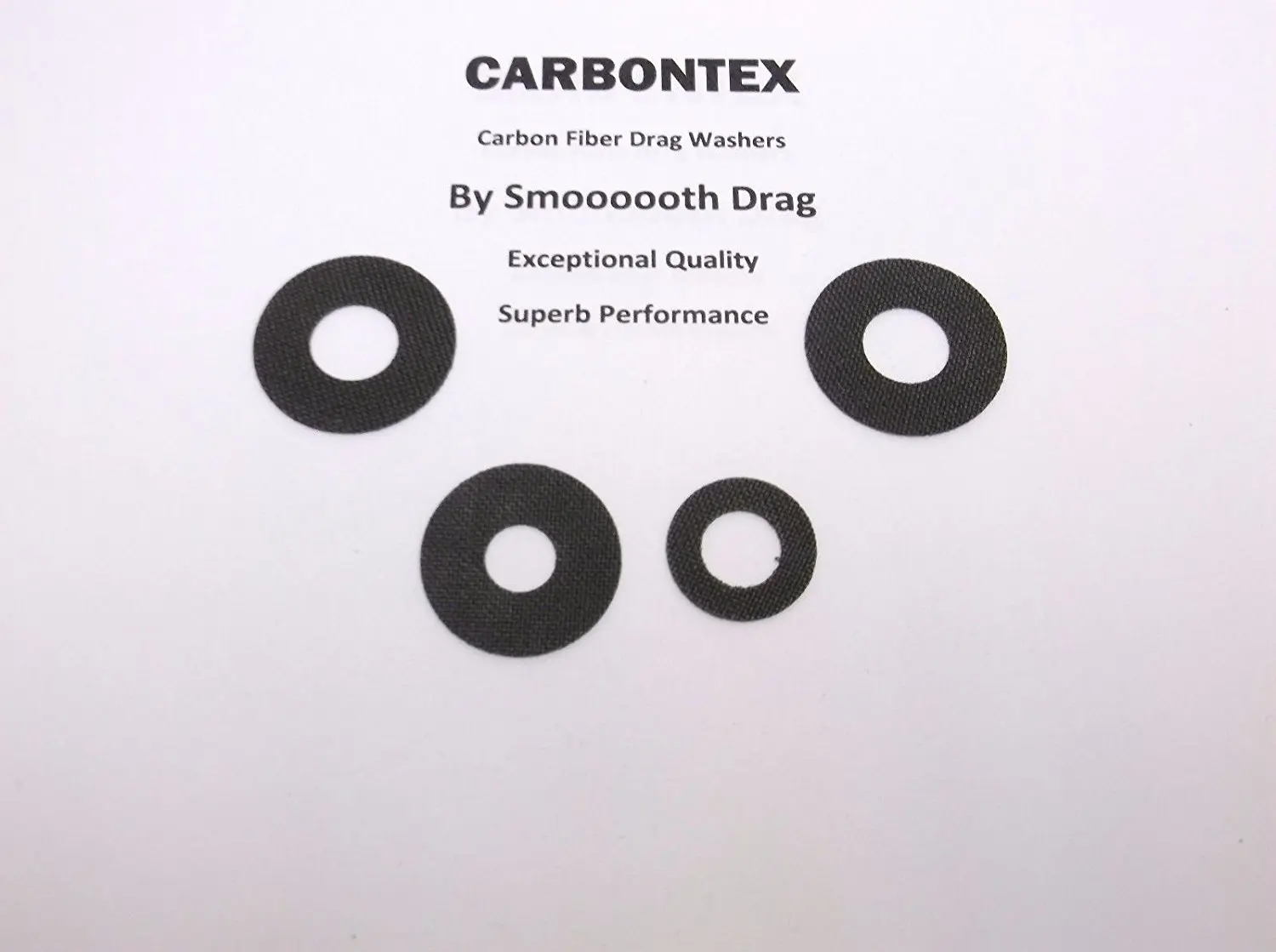 2 Smooth Drag Carbontex Drag Washers #SDD6 DAIWA REEL PART Strikeforce 100SH