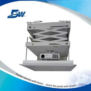 Retractable Projector Ceiling Mount For Big Conference System
