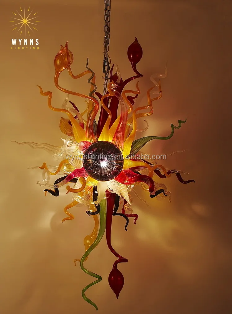 Chihuly lighting glass suspension light