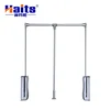 Iron / Aluminum Wardrobe Lifter Powder Coat Lift Adjustable Pull-down Closet Rod