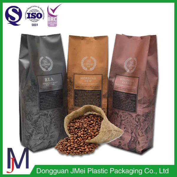 Poly mylar packaging 1kg Quinoa grains and 2kg Rice,Side Gusset foil Bag for Packing Rice