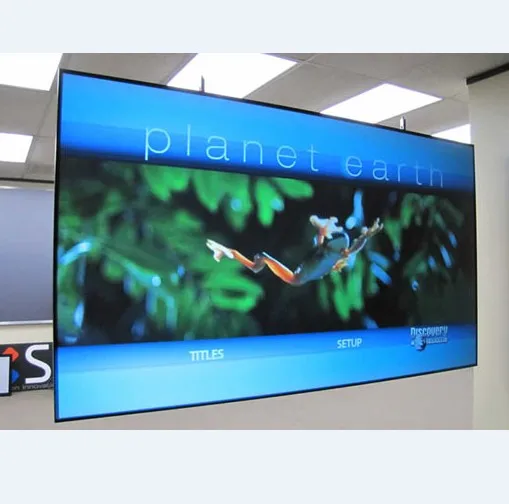 

100 inch 16:9 Fixed Frame style black white lenticular ALR projector screen