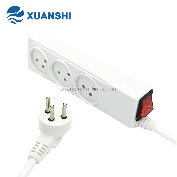Israel 3 Way Multi Power Socket Outlet/electrical Outlet Multiple Socket/universal Socket Outlet