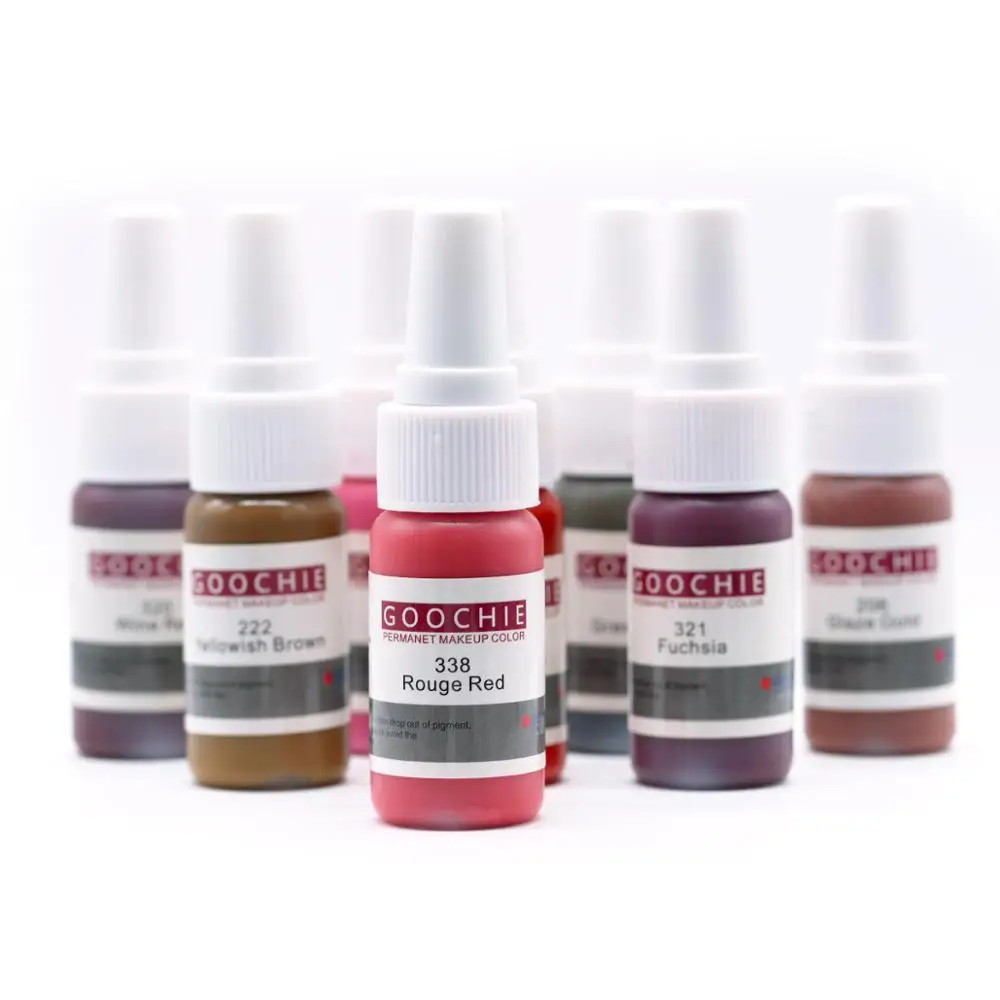 

German Origin Best Permanent Tattoo Ink/Permanent Makeup Ink, 33 cocors can be chosen