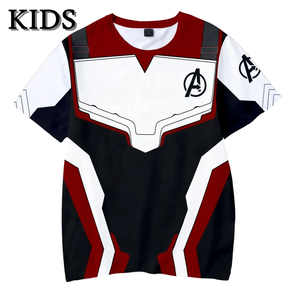 

2019 Avengers Endgame children's clothing short sleeve t-shirt for kids, As the picture shown