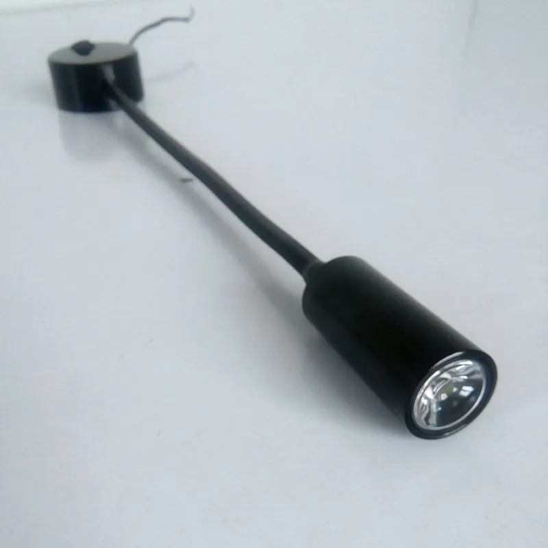 SMALL BASE 3W LED GOOSENECK LIGHT HEADBOARD READING LIGHT