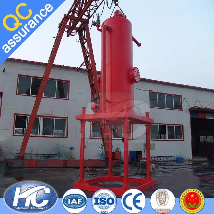 Oilfield Asme Solid Gas Separator /gas Buster For Well Test Buy Asme