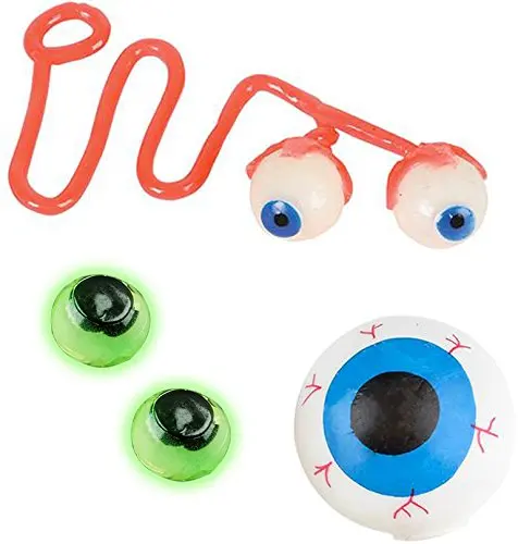 sticky eyeball toy