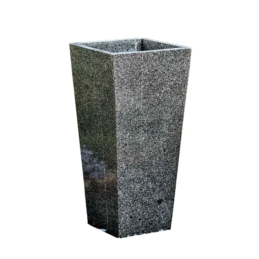 Cheap Outdoor Modern Garden Decorative Granite Bulk Flower Pots