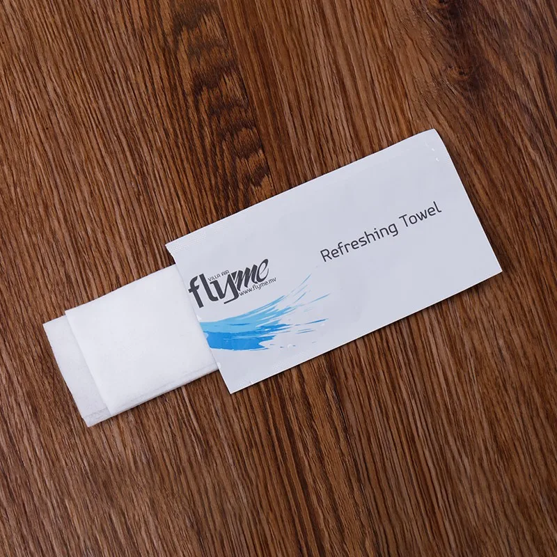 Indivisually Packed Wet Wipes And Linen Napkins For Kfc Restaurants