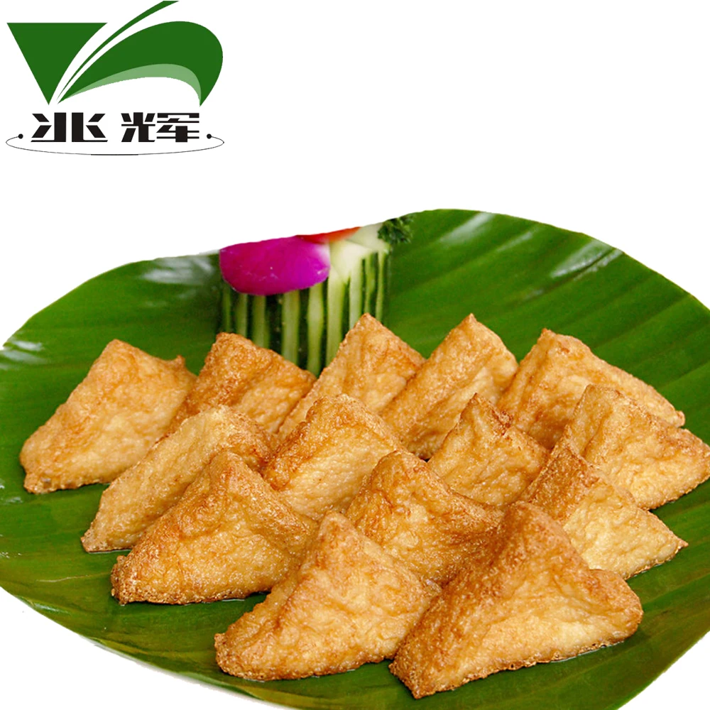 
ZHAOHUI Factory Frozen Healthy Bean Curd Fried Tofu Skin 