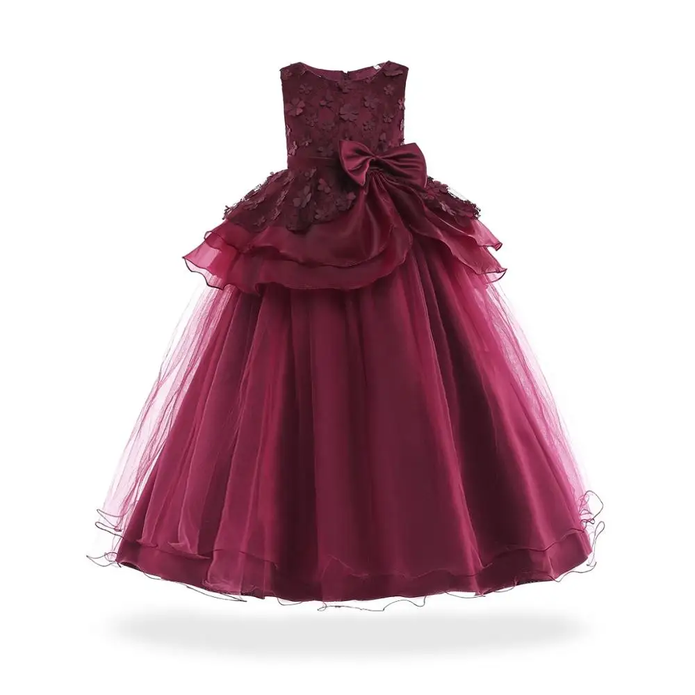 

2019 events dress gradulation gown fashion wedding dress super young lady baby girls dresses