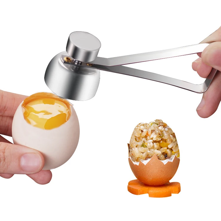 

Stainless Steel Egg Topper Shell Cutter Remover