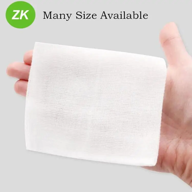 Gauze Pad 4x4 8x8 10x10 Sterile For Medical Absorbent Surgical - Buy ...