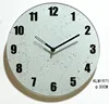 Custom Design Stone Marble Clock, Glass Wall Clock Home Decoration