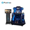 Zhuoyuan Factory price 9d vr game machine updated technology with interactive motion platform
