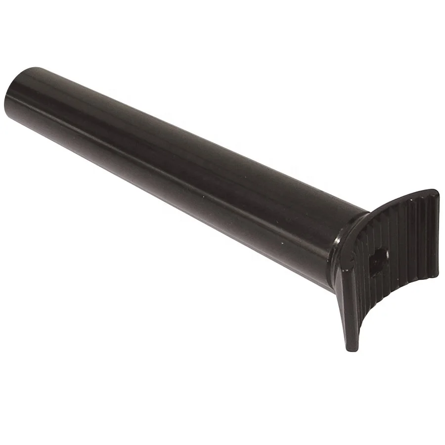 

BMX bicycle and dirt jump bike use pivotal alloy seat post, Black
