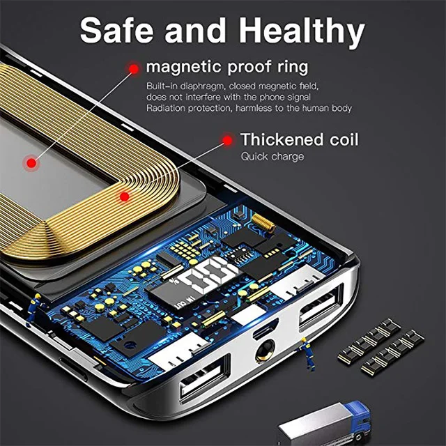Wholesale Mini Ups Usb Portable Solar Wireless Charger Power Bank - ANKUX.COM