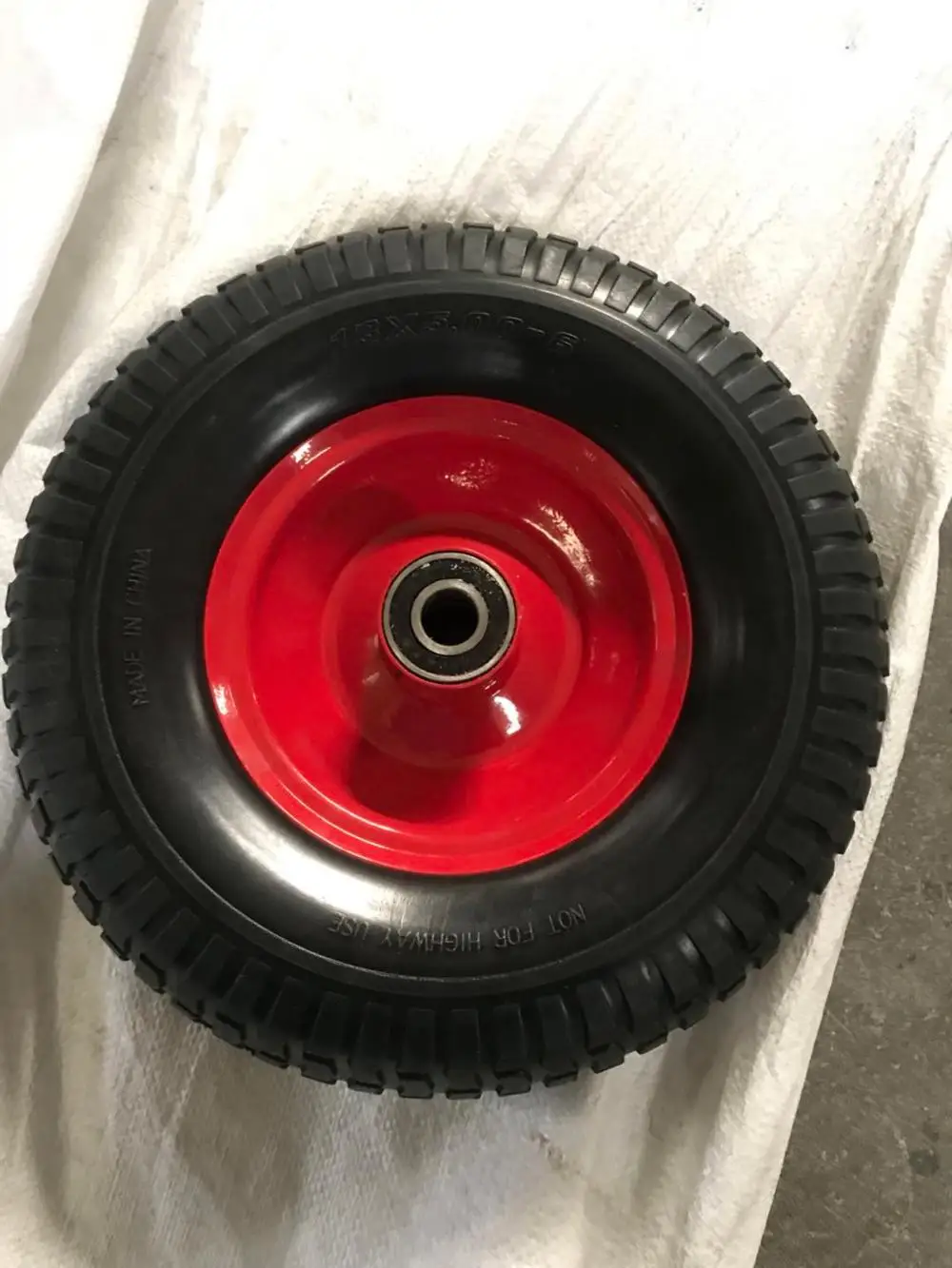 Solid Pu Rubber Tyre/tire Filling Foam For Snow Blower 13x5.006 Buy