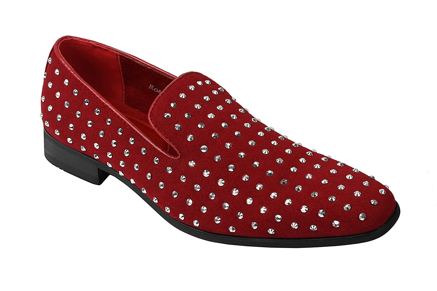 SEVENZAI Shoes Mens Spiked Dress Rivets Cool Designer Ballroom Oxford Shoes