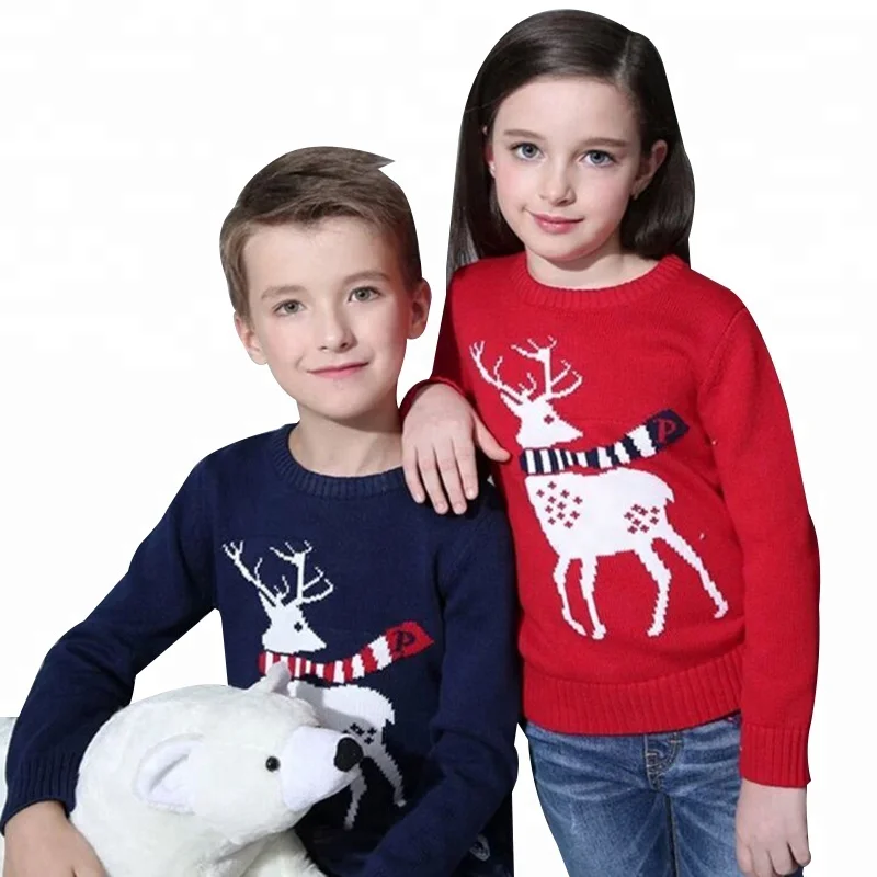 

Custom Children Snowman Jacquard Funny Christmas Sweater Wholesale, N/a