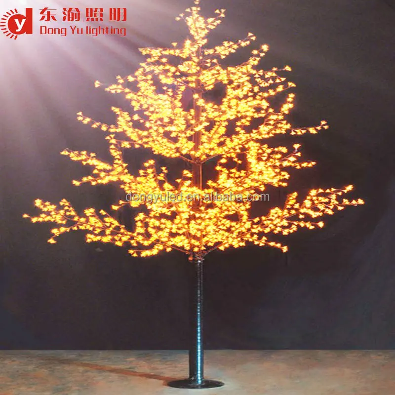 Outdoor Waterproof Cone Shape Light Up Cherry Trees For Tree Lighted Weddings