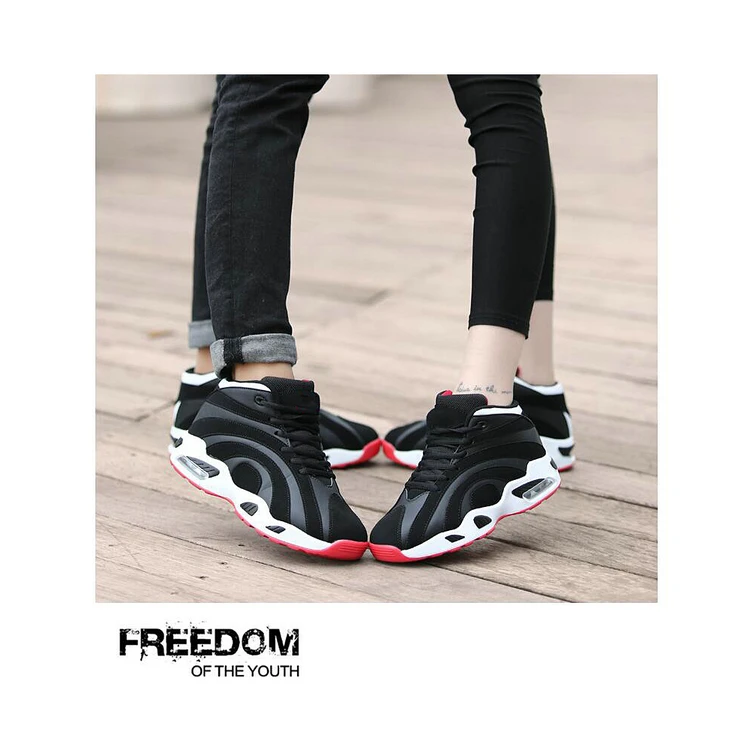 Fashion Leisure Stripe High Heel High Ankle Sports Shoes Buy High