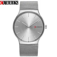 

CURREN 8256 Men Japan Quartz Wristwatch Casual Simple Dial Stainless Steel Male Business Watches