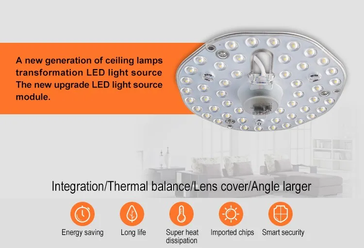 18W CE RoHs approvel led suspended retrofit led module ceiling light 