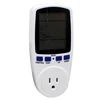 120V US American Standards Multi-functional Digital Power Meter Multiple Socket Plug for Monitoring Power HZ KWH Voltage Current
